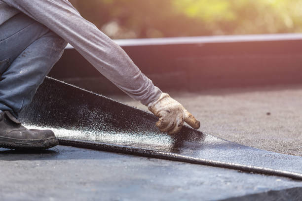 Professional Waterproofing technician working in Sharpsburg, NC